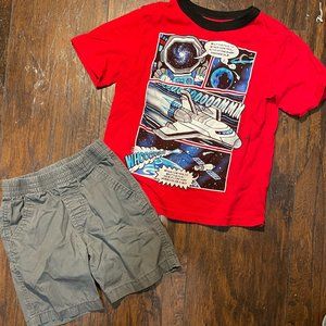 4T T-Shirt & Shorts